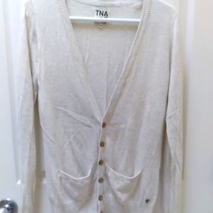 TNA cardigan, Medium, Good Condition Shirt Sweater